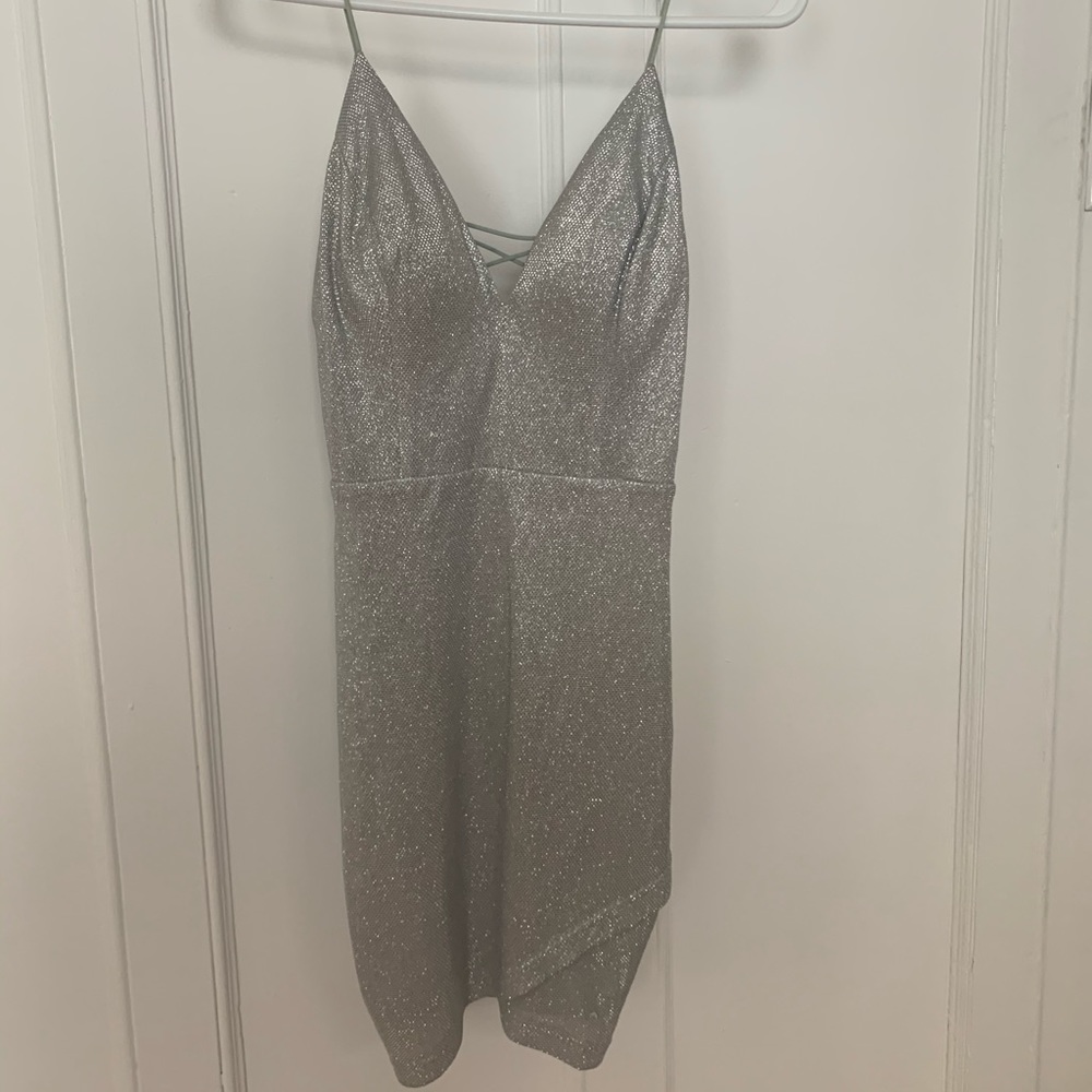 Silver dress